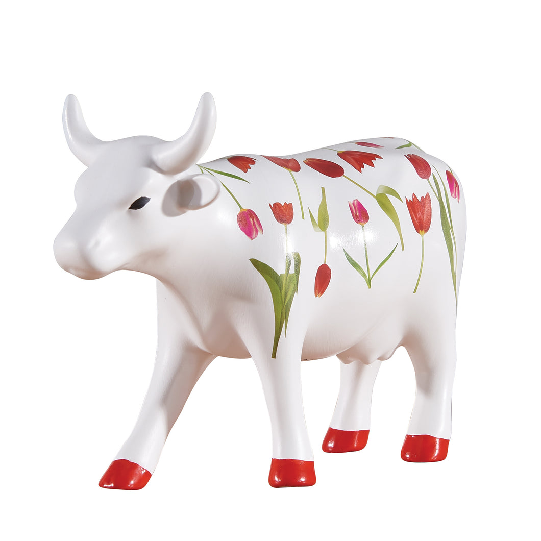 Tulip Cow (Medium Ceramic)