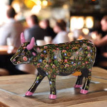 Load image into Gallery viewer, Flower Power Cow(Medium Ceramic)
