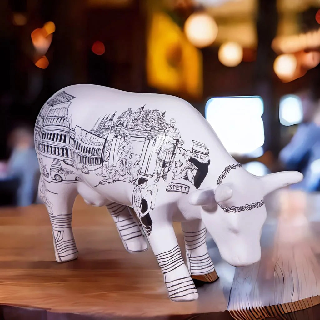 Roma Cow (Medium Ceramic) – Shop CowParade