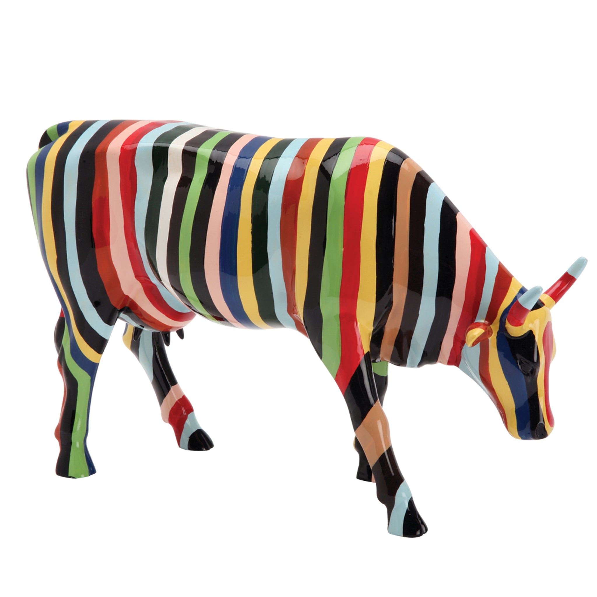Striped Cow (Museum Edition) – Shop CowParade